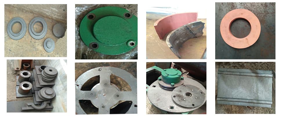 shot blasting casting spare